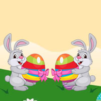 Free online flash games - G2M Easter Bunny House Escape
