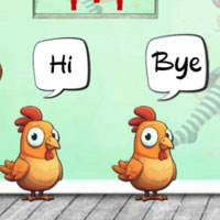 Free online flash games - 8B Find Cute Hen Grandma