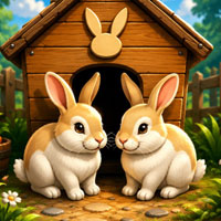Free online flash games - Unite the Rabbit Couple