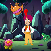 Free online flash games - Man Ready To Get Genie Lamp