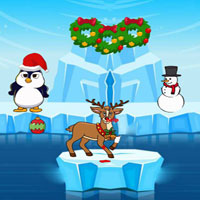 Free online flash games - Wow Save Trapped Wounded Reindeer