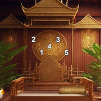 Free online flash games - Red Temple Escape