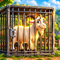 Free online flash games - Find Grass For The Hungry Goat