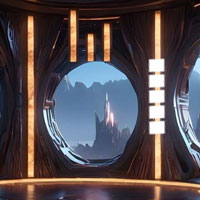 Free online flash games - Space Tower Escape