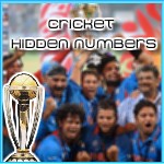 Cricket Hidden Numbers