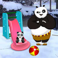 Panda Snow World Escape Wowescape