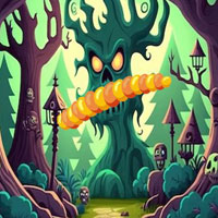 Free online flash games - G2R Rescue Cursed Angry Cat
