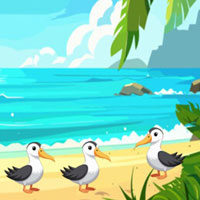 Free online flash games - G2M Pelican Beach Rescue