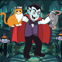 Free online flash games - Wow Vampire Trapped Animals Escape
