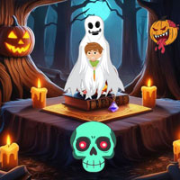 Free online flash games - Protect Boy To Ghost Caught