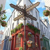 Free online flash games - Charming Streets