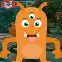 G4K Three Eyed Yellow Creature Escape