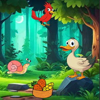 Free online flash games - Duck Ready For Friends Hangout