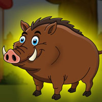 Free online flash games - G2J Escape the Boar from Cage