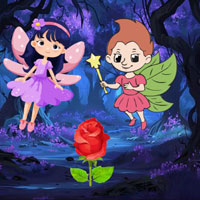 Free online flash games - Wow Pretty Fairies Land Escape
