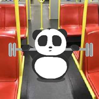 Funny Panda Train Escape HTML5