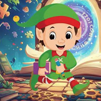 Free online flash games - Green Magic Elf Boy Escape