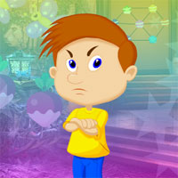 G4K Indignant Boy Escape