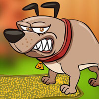 Free online flash games - Save the Seeds from the Dog
