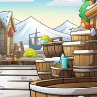 Free online flash games - Frozen Footsteps