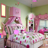 Hidden Objects Pink Room