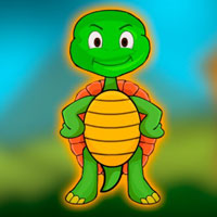 Free online flash games - Free the Turtle from the Wooden Hut