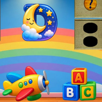 Free online flash games - 8B Rainbow House Find Ben