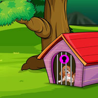 Free online flash games - G2J Rescue the Lovable Beagle
