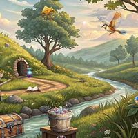 Free online flash games - Unicorn Glade