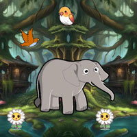 Free online flash games - Provide Food Starving Elephant