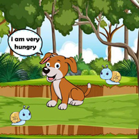 Free online flash games - G2R Feed The Dog Meal