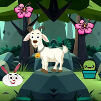 Free online flash games -  Assist The Friend Of Goat