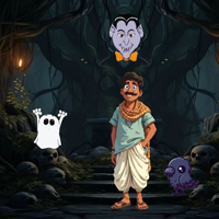 Free online flash games - Grower Trapped Terrifying Devil Land