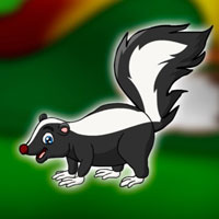 Free online flash games - G2J Striped Skunk Escape
