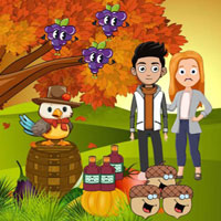 Free online flash games - BIG Pair Fled Thanksgiving Land