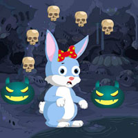 Free online flash games - Wow Bunny Escape From Scary Cave