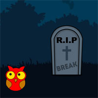 Free online flash games - Find the Hidden Treasure of the Graveyard