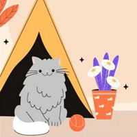 Hungry Cat Family Escape HTML5