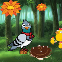 Free online flash games - Wow Search The Pigeon Eggs