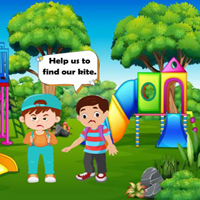 Free online flash games -  Wow Find Flew Away Children Kites