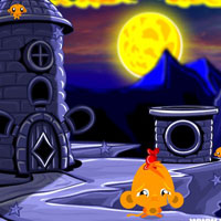 Free online flash games -  Monkey Go Happy Stage 196