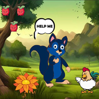 Free online flash games - Aid Squirrel Suffering From Poisoning