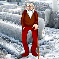 Winter Old Couple Escape HTML5