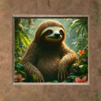 Free online flash games - 8B Find Hanging Sloth