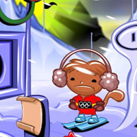 Free online flash games - Monkey Go Happy Stage 1022