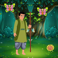 Free online flash games - Herdsman Seeks Missing Goat