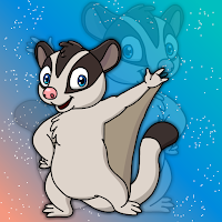 Free online flash games - G2J The Funny Sugar Glider Escape