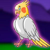 Free online flash games - Cockatiel Bird from Cage