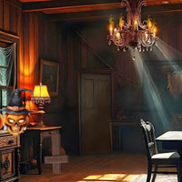Free online flash games - 365 Dark Mansion Escape