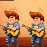 Free online flash games - 8B Musical Boy Escape